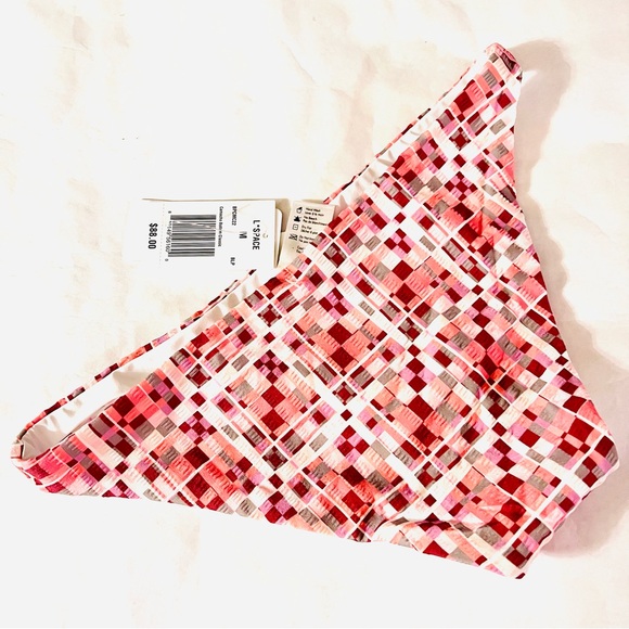 L*Space Bikini Set: Helena Bikini Top and Camacho Bikini Bottom Size Medium - Picture 12 of 16